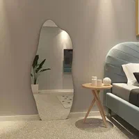 آینه قدی دفرمه بک لایت ماه