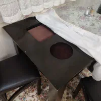 میز ناهارخوری ۴ نفره|میز و صندلی غذاخوری|قم, باغ شازده|دیوار