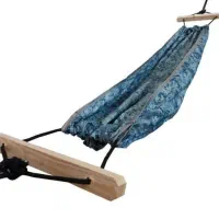 ننو تخت آویز کودک دو سر چوب مدل ana90