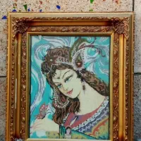 تابلو دست باف|صنایع دستی و سایر لوازم تزئینی|میانه, |دیوار