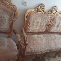 مبل سلطنتی ۹ نفره|مبلمان خانگی و میز عسلی|جیرفت, |دیوار