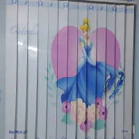 ساعت دیواری و پرده ست