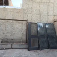 درب آهنی سه لنگه