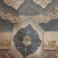 رومیزی ترمه کار اصفهان چهار تکه