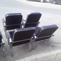 صندلی انتظار دست دوم در حد نو 4عدد|صندلی و نیمکت|اردبیل, |دیوار