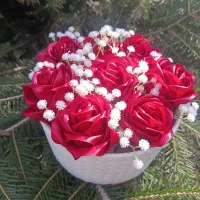 گل رز  باکس‌هدیه|گل مصنوعی|رشت, کوی مهر|دیوار