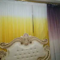 پرده حریر خارجی|پرده، رانر، رومیزی|ساوه, |دیوار