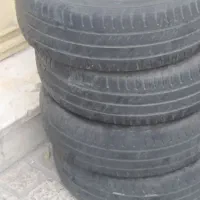 چهارحلقه لاستیک ماشین دویست وهفت