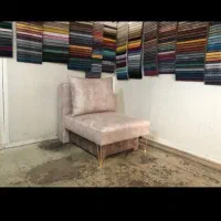 مبل تخت شو تک نفری،کاناپه تک نفری ،تخت|مبلمان خانگی و میز عسلی|تبریز, |دیوار