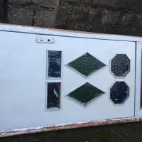 کابینت سینک درب پنجره سیفون آبچکان روشویی