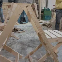 ست چوبی کافه ایی|میز و صندلی غذاخوری|خرم‌آباد, |دیوار