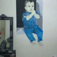 پذیرش انواع سفارشات نقاشی بلک لایت|تابلو، نقاشی، عکس|محمدشهر, سیدآباد|دیوار