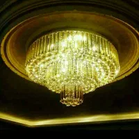 لوسترهای کریستالی،کد ۹۱۱ مدل پرهام|لوستر و چراغ آویز|قم, نیروگاه|دیوار