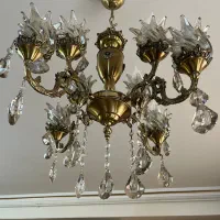 ۲ عدد لوستر تمام برنز