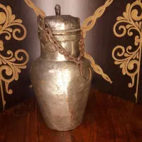 روغن دان مسی قاجاری