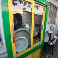 یخچال ویترینی، میزو صندل،منقل کبابی گازی