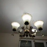 دوعددلوسترکاملاسالم|لوستر و چراغ آویز|کرمان, |دیوار