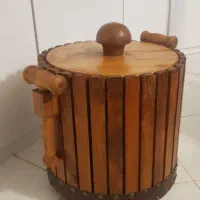 سطل برنج چوبی