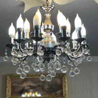 لوستر ۵ شاخه ۱۰ شعله|لوستر و چراغ آویز|تهران, شهید رجایی|دیوار