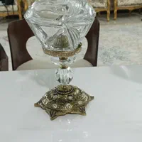 کریستال اصل پایه برنج|ظروف سرو و پذیرایی|نسیم‌شهر, |دیوار