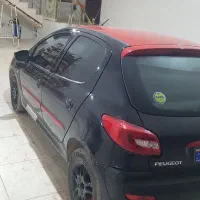 ۲۰۷اتومات مشکی|خودرو سواری و وانت|سرپل ذهاب, |دیوار