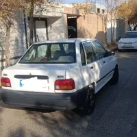 پراید 131 سفید مدل 86 دوگانه کم کارکرد