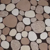 فرش طرح سنگی