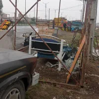 چهار ستون اهن دکه ای|مصالح و تجهیزات ساختمان|پارسآباد, |دیوار