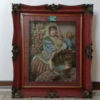 پوستر سه بعدی طرح قاجار|تابلو، نقاشی، عکس|چهاردانگه (تهران), |دیوار