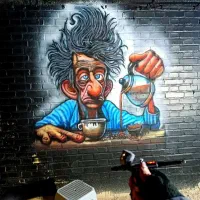 گرافیتی نقاشی دیواری کوهیار هنر