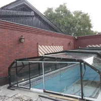 اجرای سقف متحرک بازشو شیشه ای و پارچه‌ای|خدمات پیشه و مهارت|شیراز, سینما سعدی|دیوار