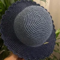 کلاه دستباف رافیا