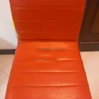 ۲ عدد صندلی خارجی چرم با جک سالم قابلیت چرخش کامل
