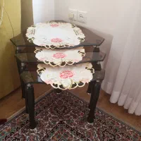 میزعسلی و جلومبلی در حد نو|مبلمان خانگی و میز عسلی|املش, |دیوار