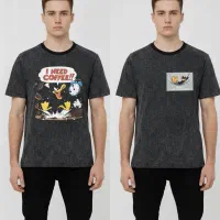 تیشرت طرح قهوه کافی کافه باریستا نخی مردانه زنانه