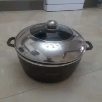 قابلمه بزرگ چدن سایز ۳۴ دسینی