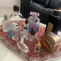 12 عدد شیشه ی  عطر و ادکلن اصلی