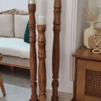 کنار سالنی جا شمعی کنار سالنی چوبی چوب راش|صنایع دستی و سایر لوازم تزئینی|تهران, سردارجنگل|دیوار