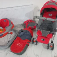 ست چهار تیکه وسایل کودک|کالسکه و لوازم جانبی|کرمانشاه, |دیوار