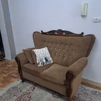 مبل هفت نفره نیمه کلاسیک|مبلمان خانگی و میز عسلی|رشت, کوی مهر|دیوار