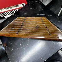 سنتور تک مهر ثاقبی به همراه کیس و مضراب|سازهای سنتی|شهریار, شهریار|دیوار