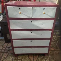 انواع دراور و فایل های فلزی ۵ کشو|جاکفشی، کمد، دراور|برخوار, |دیوار