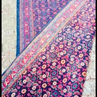 فرش دستبافت کناره ریز ماهی سالم و تمیز قیمت مناسب|فرش|رشت, دیلمان|دیوار