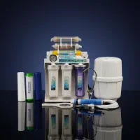 تصفیه آب آکوا اسپرینگ ۸ فیلتر با پمپ تایوان تسفیه