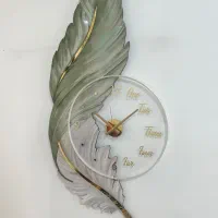 ساعت دیواری طرح پر|ساعت دیواری و تزئینی|تهران, نیروی هوایی (پیروزی)|دیوار