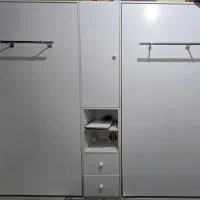 تخت خواب دیواری ۲ عدد