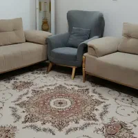 مبل راحتی کارکرده هفت نفره در حد نو|مبلمان خانگی و میز عسلی|بجنورد, |دیوار