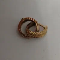 گوشواره طلا کوچک بسیار زیبا  ۱ گرم