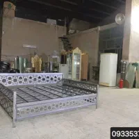 تخت سنتی مدرن چوب و فلز