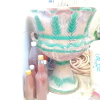 گلدان سفالی بزرگ
